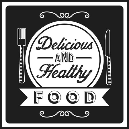 chalkboard menu design, vector illustration graphicのイラスト素材