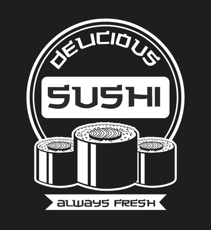 delicious sushi design, vector illustration graphicのイラスト素材