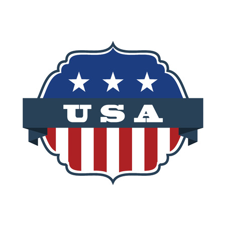 usa emblem design, vector illustration eps10 graphicのイラスト素材