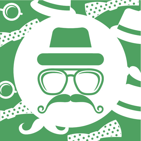 hipster style design, vector illustration のイラスト素材