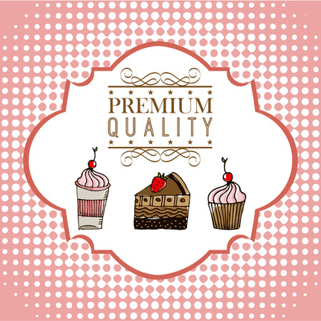 bakery shop design, vector illustration eps10 graphicのイラスト素材