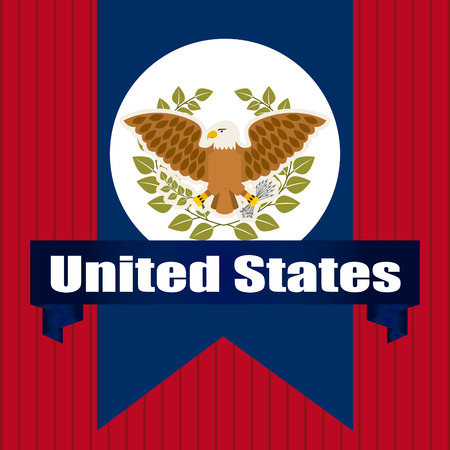 united states design, vector illustration eps10 graphicのイラスト素材