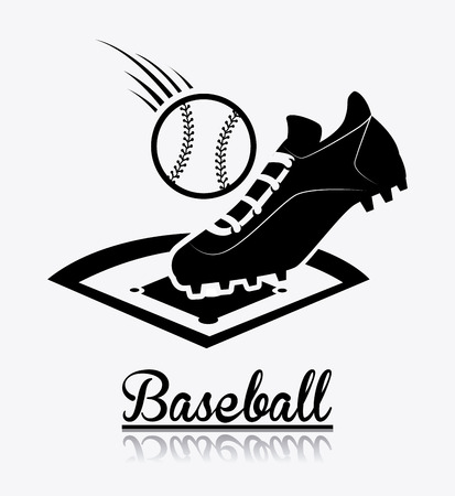 Sport design over white background,vector illustration.のイラスト素材