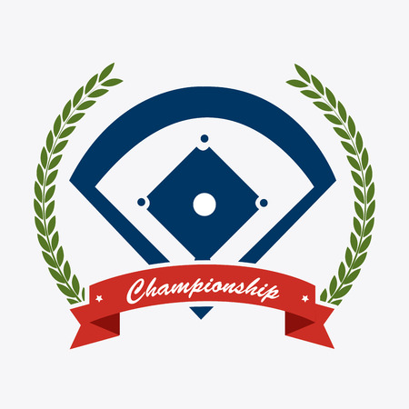 Sport design over white background,vector illustration.のイラスト素材