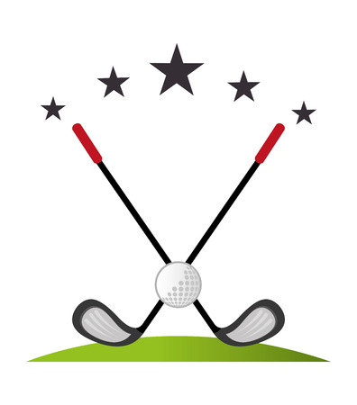 Sport design over white background, vector illustration.のイラスト素材