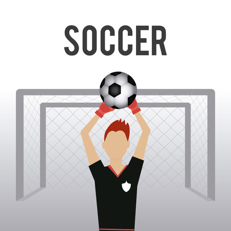 Sport design over white background, vector illustration.のイラスト素材