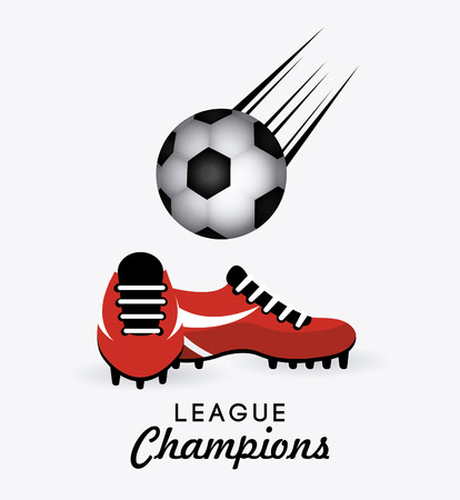 Sport design over white background, vector illustration.のイラスト素材