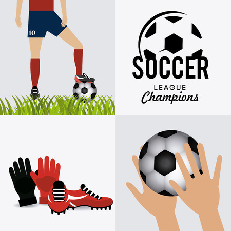 Sport design over white background, vector illustration.のイラスト素材