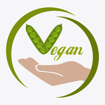 Food design over white background, vector illustration.のイラスト素材