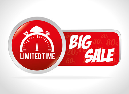 Shopping design over white background, vector illustration.のイラスト素材