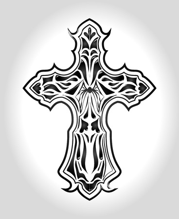 Christianity design over white background, vector illustration.のイラスト素材