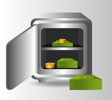 Money design over white background, vector illustration.のイラスト素材