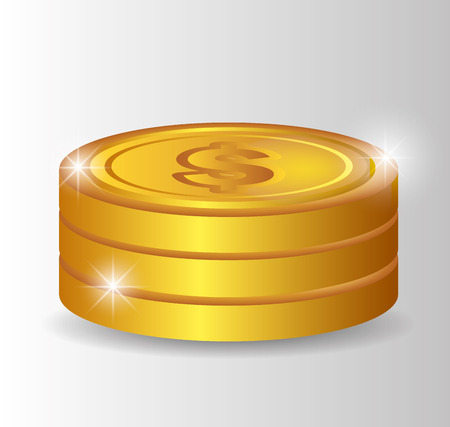 Money design over white background, vector illustration.のイラスト素材