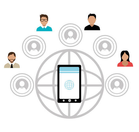 Business design over white background, vector illustration.のイラスト素材