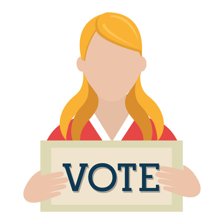 Politics design over white background, vector illustration.のイラスト素材