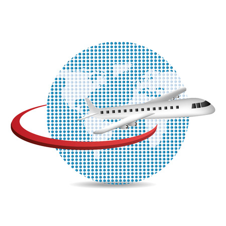 Travel design over white background, vector illustration.のイラスト素材