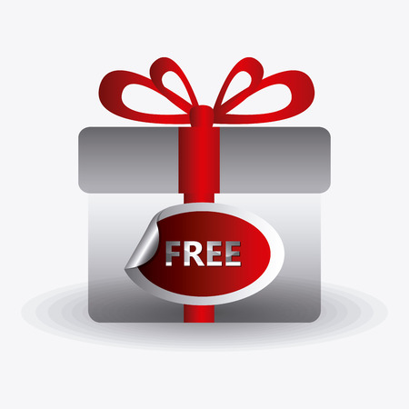 Free design over white background, vector illustration.のイラスト素材