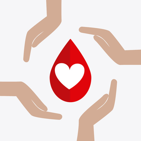 Medical design over white background, vector illustration.のイラスト素材