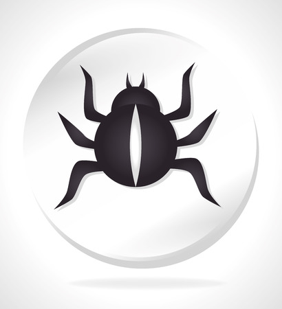 Security system design over white background, vector illustration.のイラスト素材