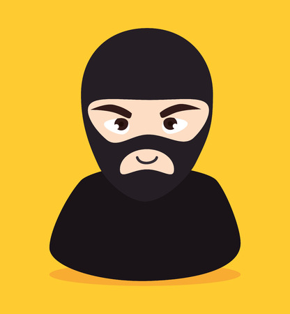 Security system design over white background, vector illustration.のイラスト素材