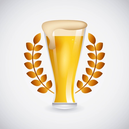 cold beer design, vector illustration eps10 graphicのイラスト素材