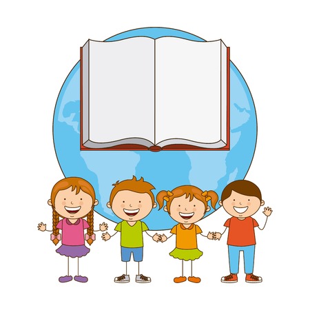 back to school design, vector illustration eps10 graphicのイラスト素材