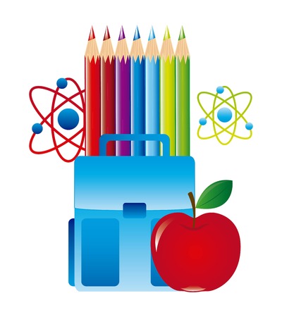 back to school design, vector illustration eps10 graphicのイラスト素材