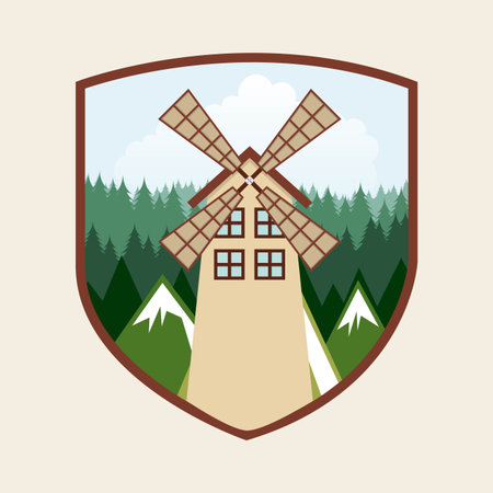 farm concept design, vector illustration eps10 graphicのイラスト素材