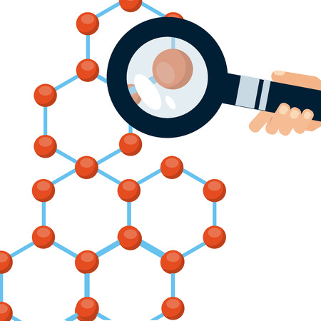 laboratory concept design, vector illustration graphicのイラスト素材