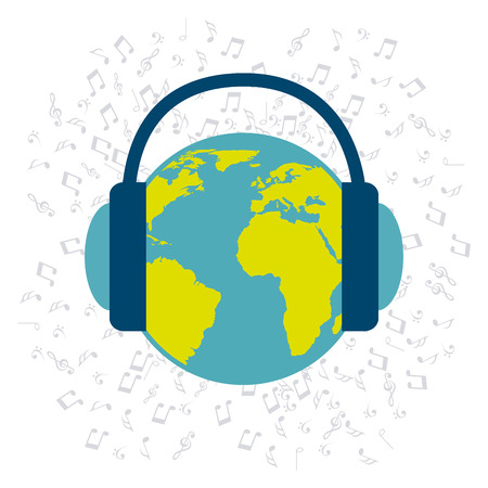 music player design, vector illustration eps10 graphicのイラスト素材