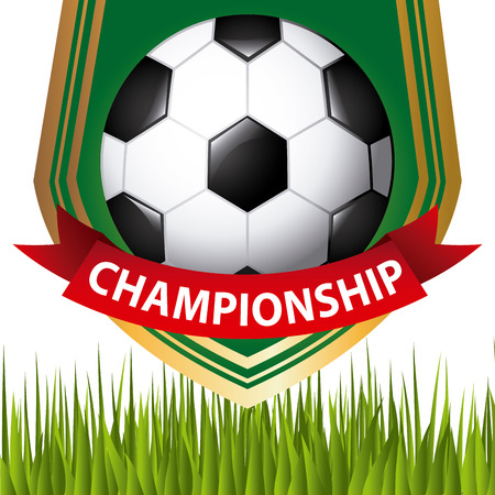 football soccer design, vector illustration graphicのイラスト素材