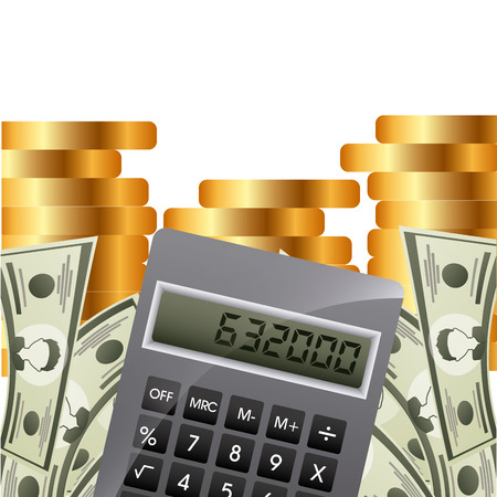money concept design, vector illustration graphicのイラスト素材