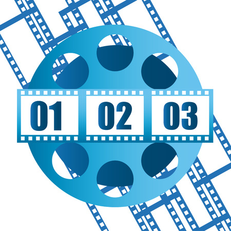 film concept design, vector illustration graphicのイラスト素材