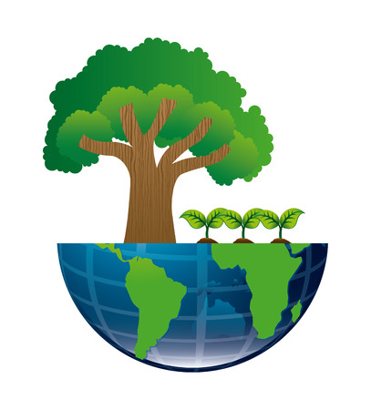 eco friendly design, vector illustration graphicのイラスト素材