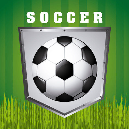 football soccer design, vector illustration graphicのイラスト素材