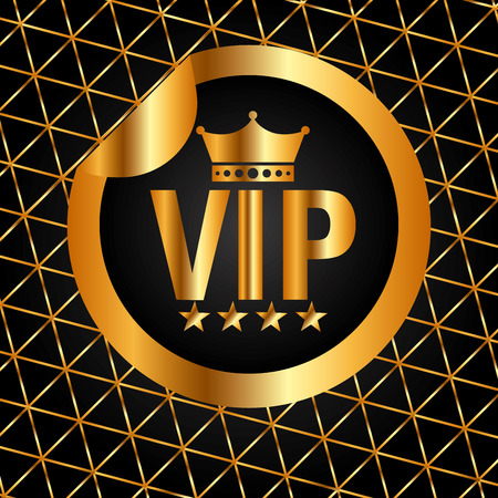 vip membership design, vector illustration graphicのイラスト素材
