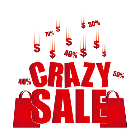 sale banner design, vector illustration  のイラスト素材