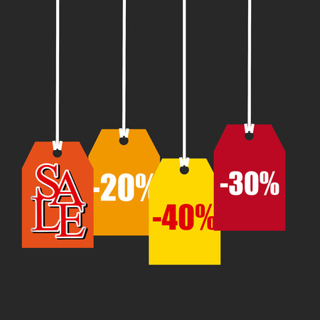 sale icons design, vector illustrationのイラスト素材