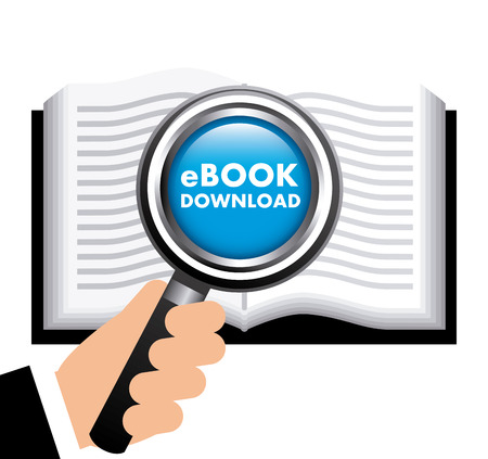 ebook concept design, vector illustration  のイラスト素材