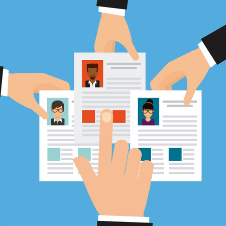 jobs concept design, vector illustration  のイラスト素材