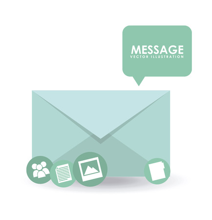 social media design のイラスト素材