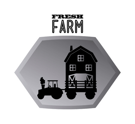 farm fresh design  のイラスト素材