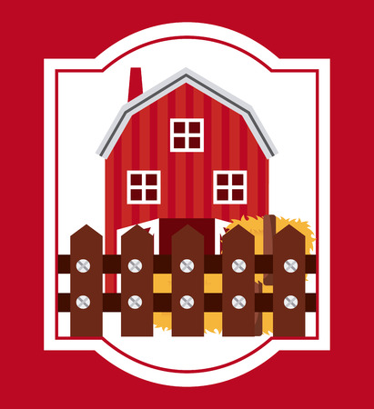 farm fresh designのイラスト素材