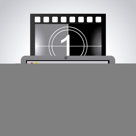 video player design のイラスト素材