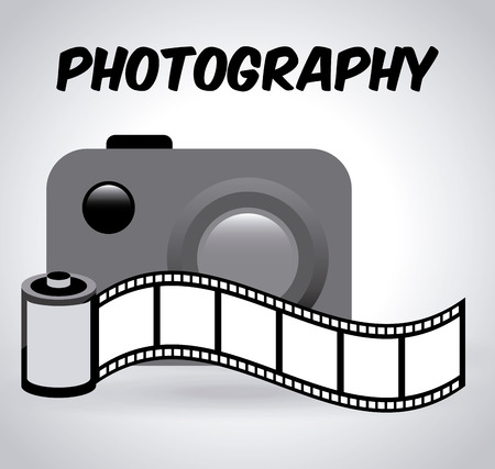 photography icon design のイラスト素材