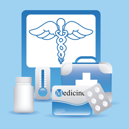 medical poster design  のイラスト素材