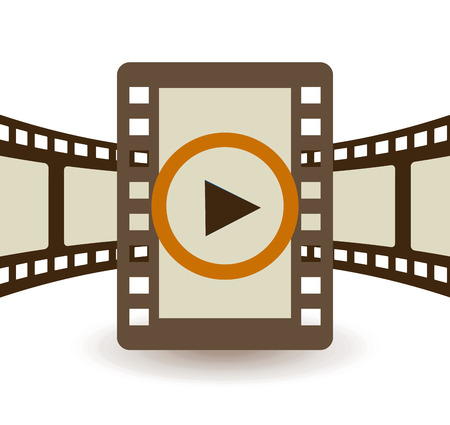 video player design のイラスト素材