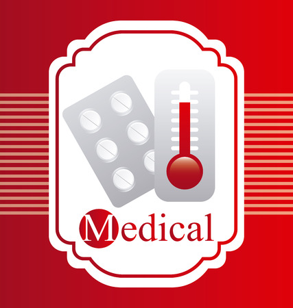 medical care design, vector illustration e のイラスト素材