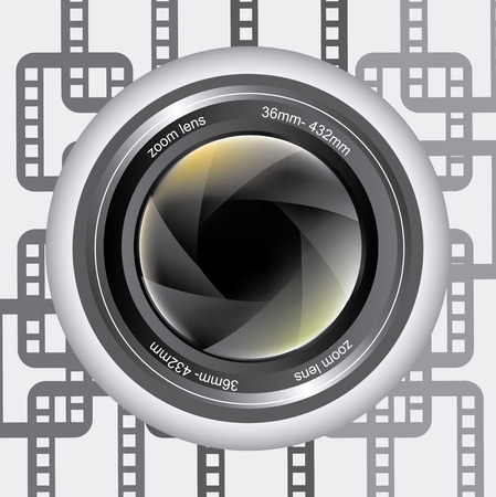 photography concept design, vector illustration  のイラスト素材