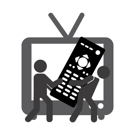 tv entertainment design のイラスト素材